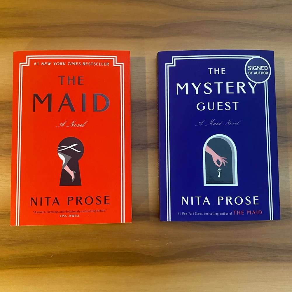 The Maid  & Mystery Guest Books by Nita Prose